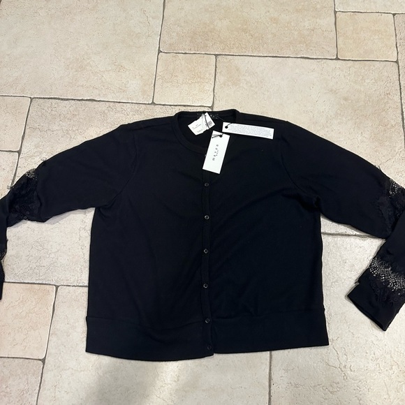 Maven West Sweaters - 🖤🩶MAVEN LACE NWT SWEATER